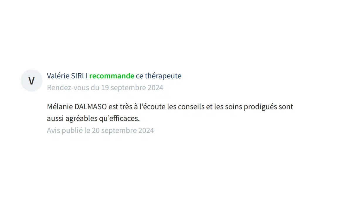 Photo numéro 6 de la galerie de Mélanie Dalmaso : Réflexologue à Saclay. Prendre RDV