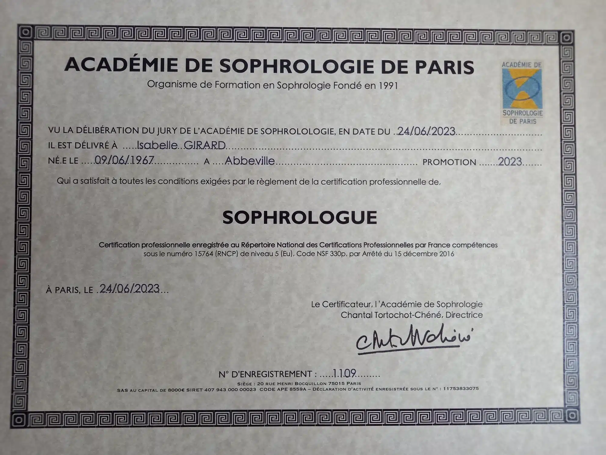 Photo numéro 1 de la galerie de Isabelle Girard : Sophrologue à Joinville-le-Pont. Prendre RDV